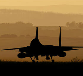 Airplane About to Takeoff